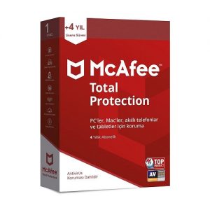 mcafee total protection satın al