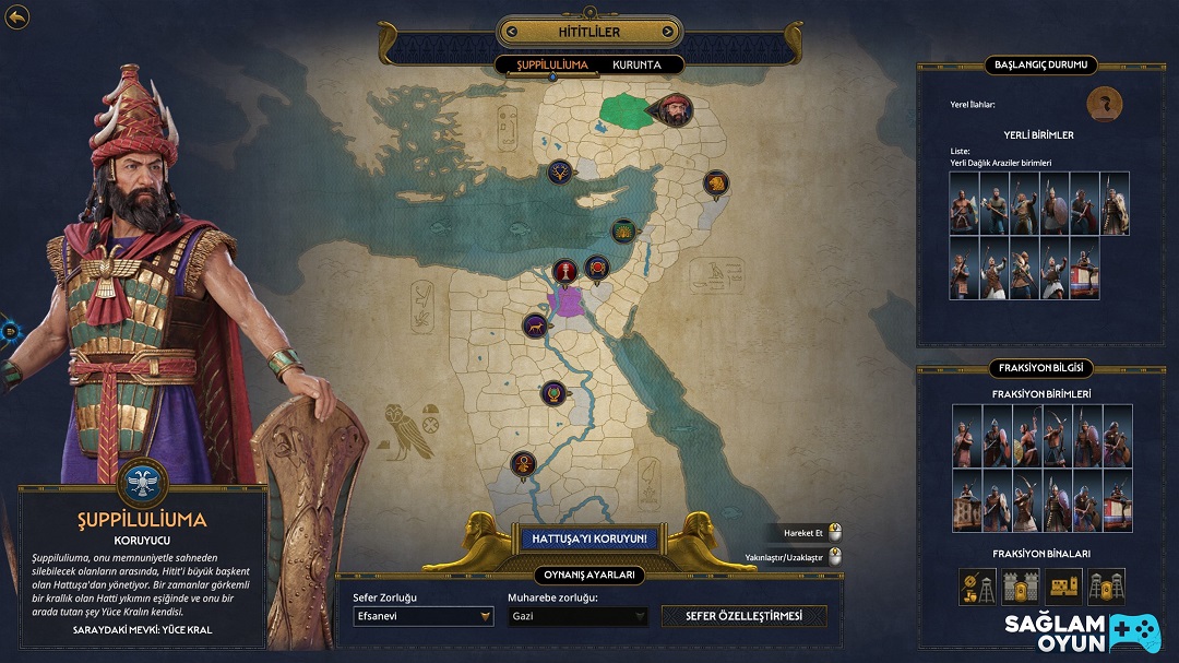 Total War: PHARAOH - Ekran Görüntüsü 1